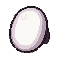 pearl white ring  shiny polished