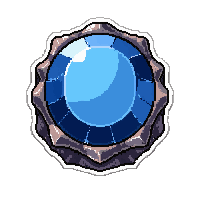 sapphire blue stone ring  blessed holy light