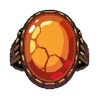sunstone bright ring  cracked damaged