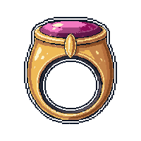 sunstone bright ring  simple minimalist
