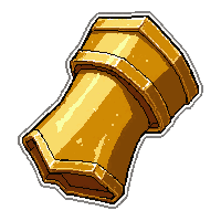 gauntlet of strength  golden radiant glow