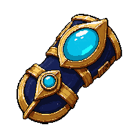 gauntlet of strength  jewel encrusted ornate