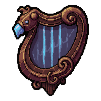 harp of enchantment  dark shadow pulsing