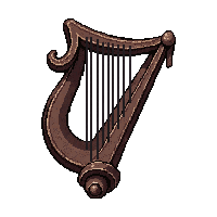 harp of enchantment  shattered but repairing