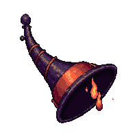 horn of summoning  cursed ominous glow