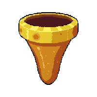 horn of summoning  golden radiant glow