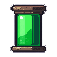 hourglass of time  emerald nature growth