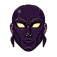mask of disguise  dark shadow pulsing