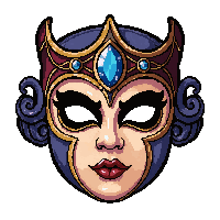mask of disguise  jewel encrusted ornate