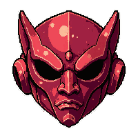 mask of disguise  ruby fire burning