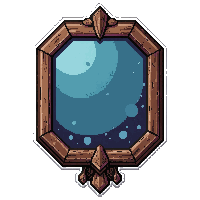 mirror of truth  dormant and dull
