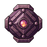orb of power crystal  ancient rune carved
