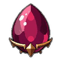 orb of power crystal  cursed ominous glow
