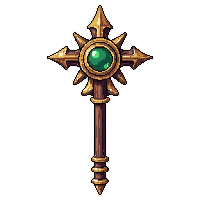 scepter of command  dormant and dull