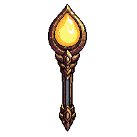 scepter of command  newly forged bright