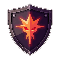 shield of aegis  cursed ominous glow