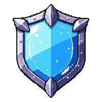 shield of aegis  sapphire ice frost