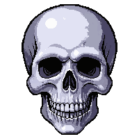 skull of necromancy  silver moonlight shine
