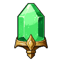 staff of elements  emerald nature growth