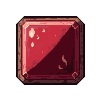 tome of knowledge  ruby fire burning