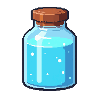 levitation float potion  frozen solid ice