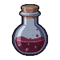 levitation float potion  swirling two tone
