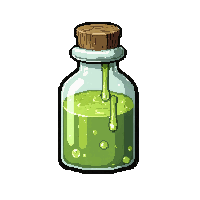 luck fortune potion  overflowing dripping
