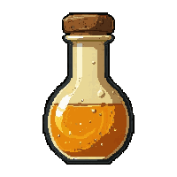 luck fortune potion  swirling two tone