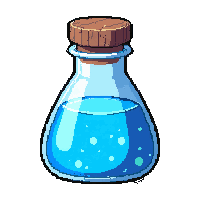 mana restore blue  ancient dusty old