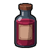 poison cure antidote  with label tag