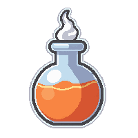 shrink miniature potion  smoking vapor trail