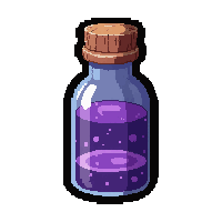 shrink miniature potion  swirling two tone