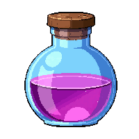 transformation polymorph  round flask glass