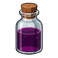 transformation polymorph  tall bottle corked