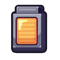 energy cell battery  overclocked glowing