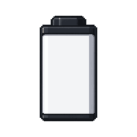 energy cell battery  sleek white clean