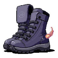 gravity boots mag  steam venting active