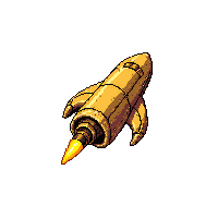 jetpack thruster  solar powered gold