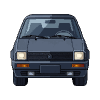 med injector auto  dark gunmetal grey