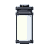 oxygen tank  sleek white clean