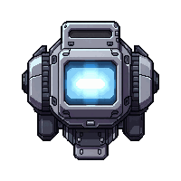 repair drone small  holographic projected