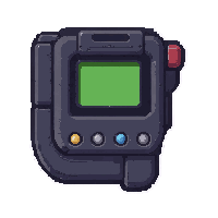 scanner tricorder  dark gunmetal grey