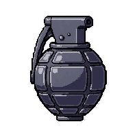 stasis grenade  dark gunmetal grey