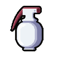 stasis grenade  sleek white clean