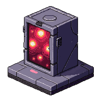 teleporter beacon  damaged sparking