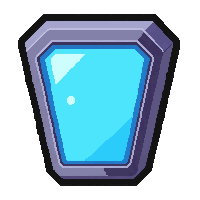 teleporter beacon  glowing blue interface
