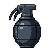 fusion grenade  matte dark gunmetal