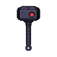 gravity hammer  floating hovering parts