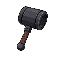 gravity hammer  matte dark gunmetal