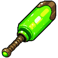 gravity hammer  neon green plasma